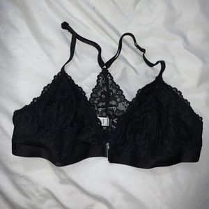 Front opening bralette